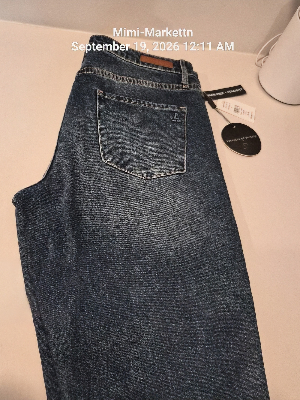 Women Dark Blue Denim Jeans - Classic Straight Fit